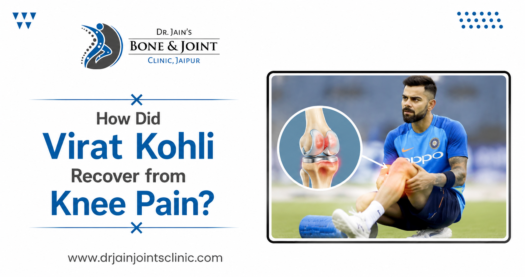How Did Virat Kohli Recover from Knee Pain?