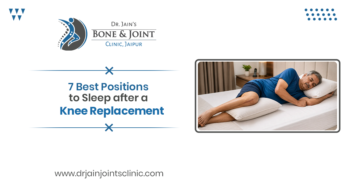 7 Best Positions to Sleep after a Knee Replacement